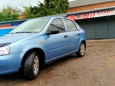 Синій ВАЗ Kalina, об'ємом двигуна 1.6 л та пробігом 170 тис. км за 1750 $, фото 1 на Automoto.ua