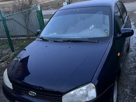 Синий ВАЗ Калина, объемом двигателя 1.6 л и пробегом 190 тыс. км за 1850 $, фото 1 на Automoto.ua