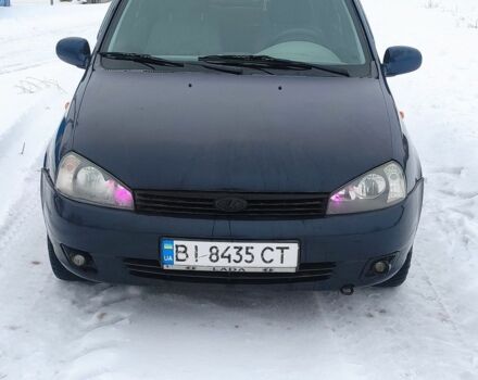 Синий ВАЗ Калина, объемом двигателя 1.6 л и пробегом 1000 тыс. км за 1519 $, фото 1 на Automoto.ua