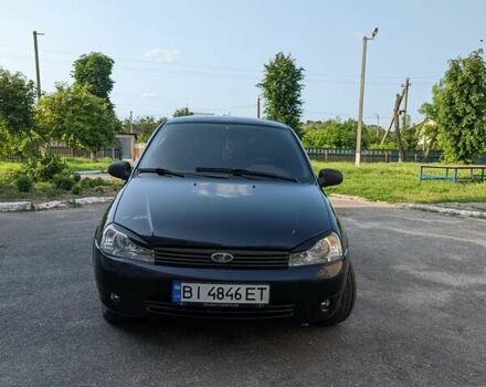 Синий ВАЗ Калина, объемом двигателя 1.6 л и пробегом 100 тыс. км за 2399 $, фото 1 на Automoto.ua
