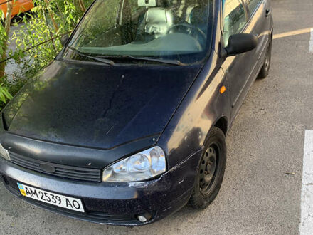 Синий ВАЗ Калина, объемом двигателя 1.6 л и пробегом 267 тыс. км за 1500 $, фото 1 на Automoto.ua