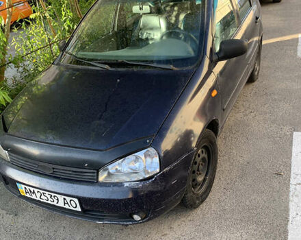 Синий ВАЗ Калина, объемом двигателя 1.6 л и пробегом 267 тыс. км за 1100 $, фото 1 на Automoto.ua