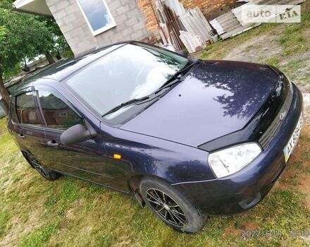 Синий ВАЗ Калина, объемом двигателя 1.6 л и пробегом 113 тыс. км за 2900 $, фото 1 на Automoto.ua