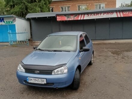 Синий ВАЗ Калина, объемом двигателя 1.6 л и пробегом 170 тыс. км за 1650 $, фото 1 на Automoto.ua