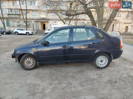 Синий ВАЗ Калина, объемом двигателя 1.6 л и пробегом 165 тыс. км за 1200 $, фото 1 на Automoto.ua