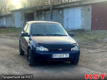 Синий ВАЗ Kalina, объемом двигателя 1.6 л и пробегом 175 тыс. км за 2300 $, фото 1 на Automoto.ua