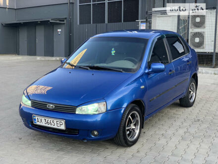 Синий ВАЗ Калина, объемом двигателя 1.6 л и пробегом 183 тыс. км за 2500 $, фото 1 на Automoto.ua