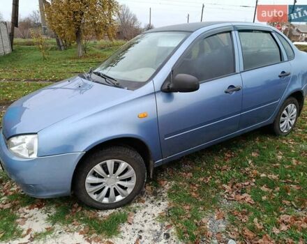 Синій ВАЗ Калина, об'ємом двигуна 1.6 л та пробігом 116 тис. км за 2100 $, фото 1 на Automoto.ua