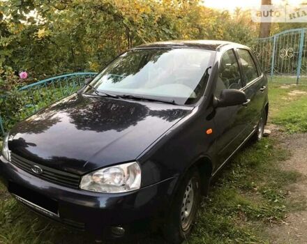 Синий ВАЗ Калина, объемом двигателя 1.6 л и пробегом 87 тыс. км за 2100 $, фото 1 на Automoto.ua