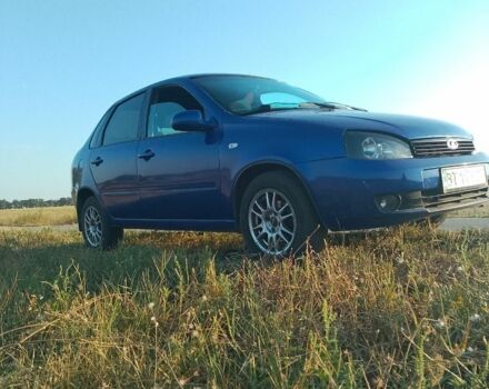 Синий ВАЗ Калина, объемом двигателя 1.6 л и пробегом 243 тыс. км за 1500 $, фото 1 на Automoto.ua