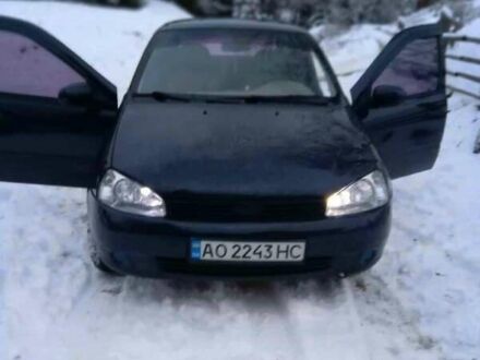 Синий ВАЗ Калина, объемом двигателя 1.6 л и пробегом 204 тыс. км за 2300 $, фото 1 на Automoto.ua