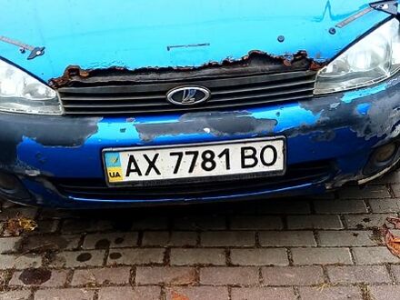 Синій ВАЗ Kalina, об'ємом двигуна 1.6 л та пробігом 200 тис. км за 1000 $, фото 1 на Automoto.ua