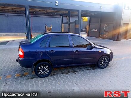Синий ВАЗ Kalina, объемом двигателя 1.4 л и пробегом 2 тыс. км за 1800 $, фото 1 на Automoto.ua