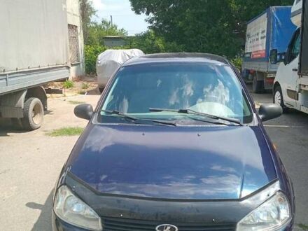 Синий ВАЗ Калина, объемом двигателя 1.39 л и пробегом 250 тыс. км за 2200 $, фото 1 на Automoto.ua