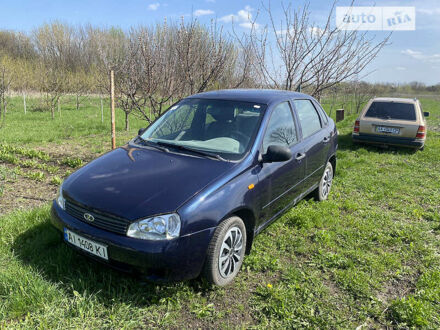 Синий ВАЗ Калина, объемом двигателя 1.6 л и пробегом 110 тыс. км за 2800 $, фото 1 на Automoto.ua