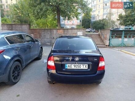 Синий ВАЗ Калина, объемом двигателя 1.39 л и пробегом 184 тыс. км за 1600 $, фото 1 на Automoto.ua