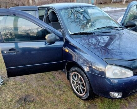 Синій ВАЗ Калина, об'ємом двигуна 1.4 л та пробігом 115 тис. км за 2000 $, фото 1 на Automoto.ua