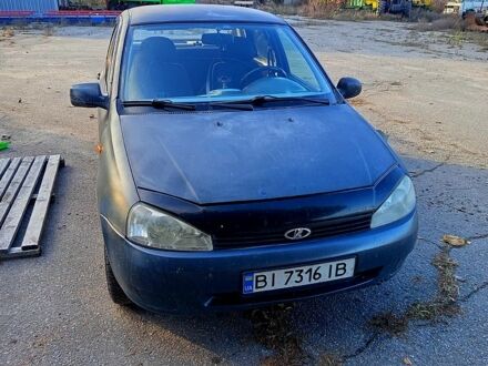 Синий ВАЗ Kalina, объемом двигателя 1.6 л и пробегом 175 тыс. км за 1600 $, фото 1 на Automoto.ua