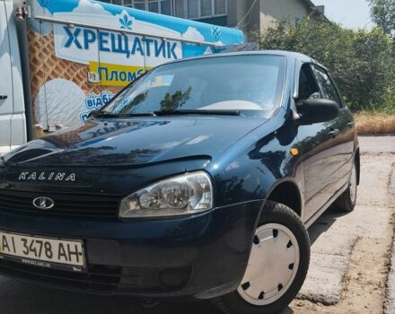 Синий ВАЗ Калина, объемом двигателя 1.4 л и пробегом 68 тыс. км за 3500 $, фото 1 на Automoto.ua