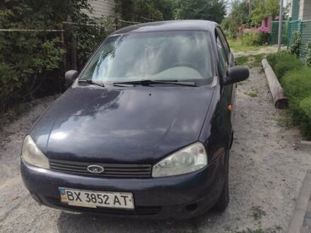 Синий ВАЗ Калина, объемом двигателя 1.6 л и пробегом 190 тыс. км за 2000 $, фото 1 на Automoto.ua