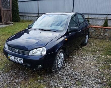 Синий ВАЗ Калина, объемом двигателя 1.6 л и пробегом 109 тыс. км за 2200 $, фото 1 на Automoto.ua