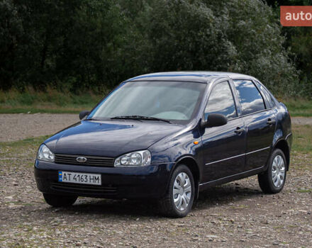 Синий ВАЗ Калина, объемом двигателя 1.6 л и пробегом 60 тыс. км за 2300 $, фото 1 на Automoto.ua