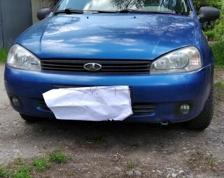 Синий ВАЗ Калина, объемом двигателя 0 л и пробегом 240 тыс. км за 1800 $, фото 1 на Automoto.ua