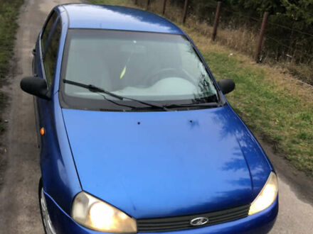 Синій ВАЗ Калина, об'ємом двигуна 1.39 л та пробігом 130 тис. км за 1999 $, фото 1 на Automoto.ua