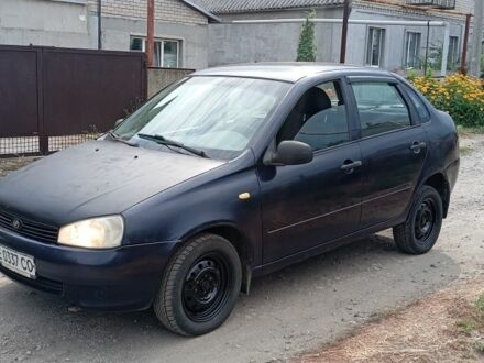 Синій ВАЗ Калина, об'ємом двигуна 1.6 л та пробігом 4 тис. км за 1167 $, фото 1 на Automoto.ua