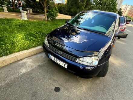 Синий ВАЗ Kalina, объемом двигателя 1.4 л и пробегом 175 тыс. км за 2200 $, фото 1 на Automoto.ua
