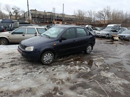 Синий ВАЗ Калина, объемом двигателя 1.6 л и пробегом 260 тыс. км за 1050 $, фото 1 на Automoto.ua