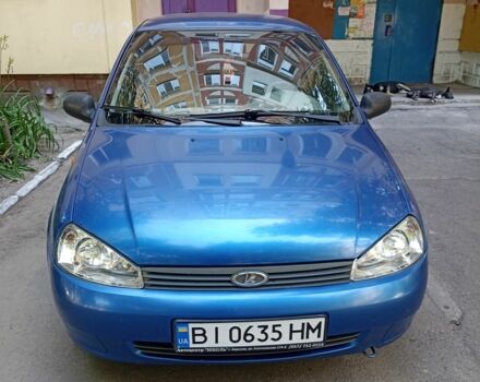 Синий ВАЗ Калина, объемом двигателя 1.4 л и пробегом 153 тыс. км за 2700 $, фото 1 на Automoto.ua
