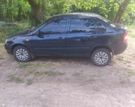 Синий ВАЗ Калина, объемом двигателя 1.6 л и пробегом 120 тыс. км за 2500 $, фото 1 на Automoto.ua