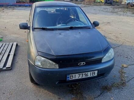 Синий ВАЗ Калина, объемом двигателя 1.6 л и пробегом 175 тыс. км за 1600 $, фото 1 на Automoto.ua