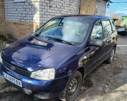 Синий ВАЗ Калина, объемом двигателя 1.6 л и пробегом 100 тыс. км за 1300 $, фото 1 на Automoto.ua