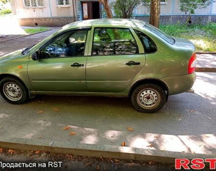 Зеленый ВАЗ Kalina, объемом двигателя 1.4 л и пробегом 201 тыс. км за 1500 $, фото 1 на Automoto.ua