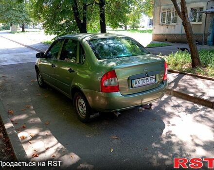 Зеленый ВАЗ Kalina, объемом двигателя 1.4 л и пробегом 201 тыс. км за 1500 $, фото 4 на Automoto.ua