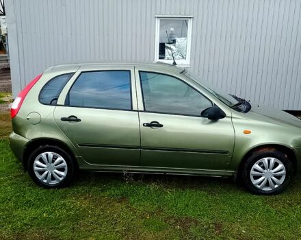 Зеленый ВАЗ Kalina, объемом двигателя 1.4 л и пробегом 315 тыс. км за 2250 $, фото 5 на Automoto.ua