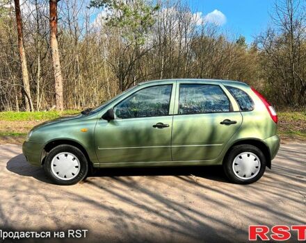 Зеленый ВАЗ Kalina, объемом двигателя 1.6 л и пробегом 114 тыс. км за 3200 $, фото 2 на Automoto.ua