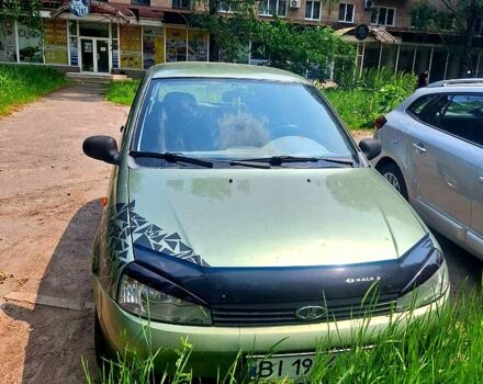 Зеленый ВАЗ Kalina, объемом двигателя 1.4 л и пробегом 0 тыс. км за 1500 $, фото 1 на Automoto.ua