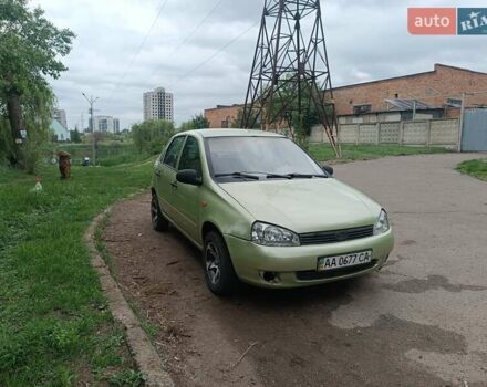 Зеленый ВАЗ Калина, объемом двигателя 1.6 л и пробегом 185 тыс. км за 1400 $, фото 10 на Automoto.ua
