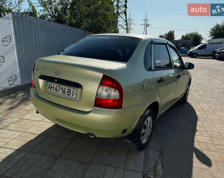 Зеленый ВАЗ Калина, объемом двигателя 1.6 л и пробегом 150 тыс. км за 1699 $, фото 1 на Automoto.ua