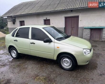 Зеленый ВАЗ Калина, объемом двигателя 1.6 л и пробегом 153 тыс. км за 1650 $, фото 4 на Automoto.ua