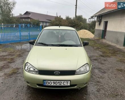 Зеленый ВАЗ Калина, объемом двигателя 1.6 л и пробегом 153 тыс. км за 1600 $, фото 1 на Automoto.ua