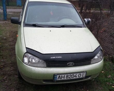 Зеленый ВАЗ Калина, объемом двигателя 1.6 л и пробегом 170 тыс. км за 1600 $, фото 11 на Automoto.ua