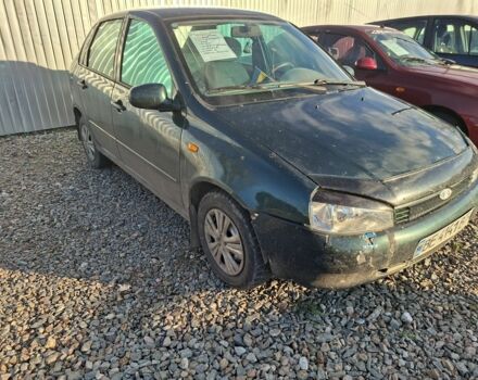 Зеленый ВАЗ Калина, объемом двигателя 1.6 л и пробегом 180 тыс. км за 900 $, фото 1 на Automoto.ua