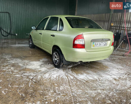 Зелений ВАЗ Калина, об'ємом двигуна 1.6 л та пробігом 88 тис. км за 2200 $, фото 1 на Automoto.ua