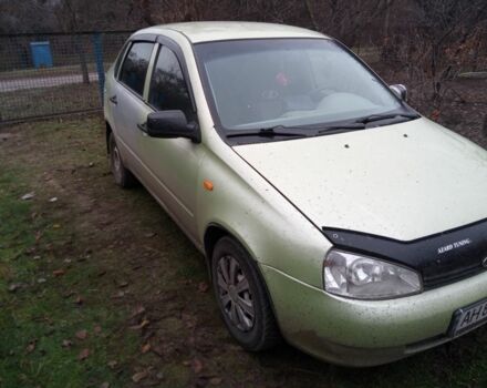 Зеленый ВАЗ Калина, объемом двигателя 1.6 л и пробегом 170 тыс. км за 1600 $, фото 9 на Automoto.ua