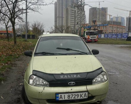 Зеленый ВАЗ Калина, объемом двигателя 1.6 л и пробегом 186 тыс. км за 850 $, фото 4 на Automoto.ua