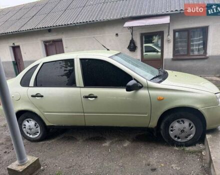 Зелений ВАЗ Калина, об'ємом двигуна 1.6 л та пробігом 153 тис. км за 1600 $, фото 1 на Automoto.ua